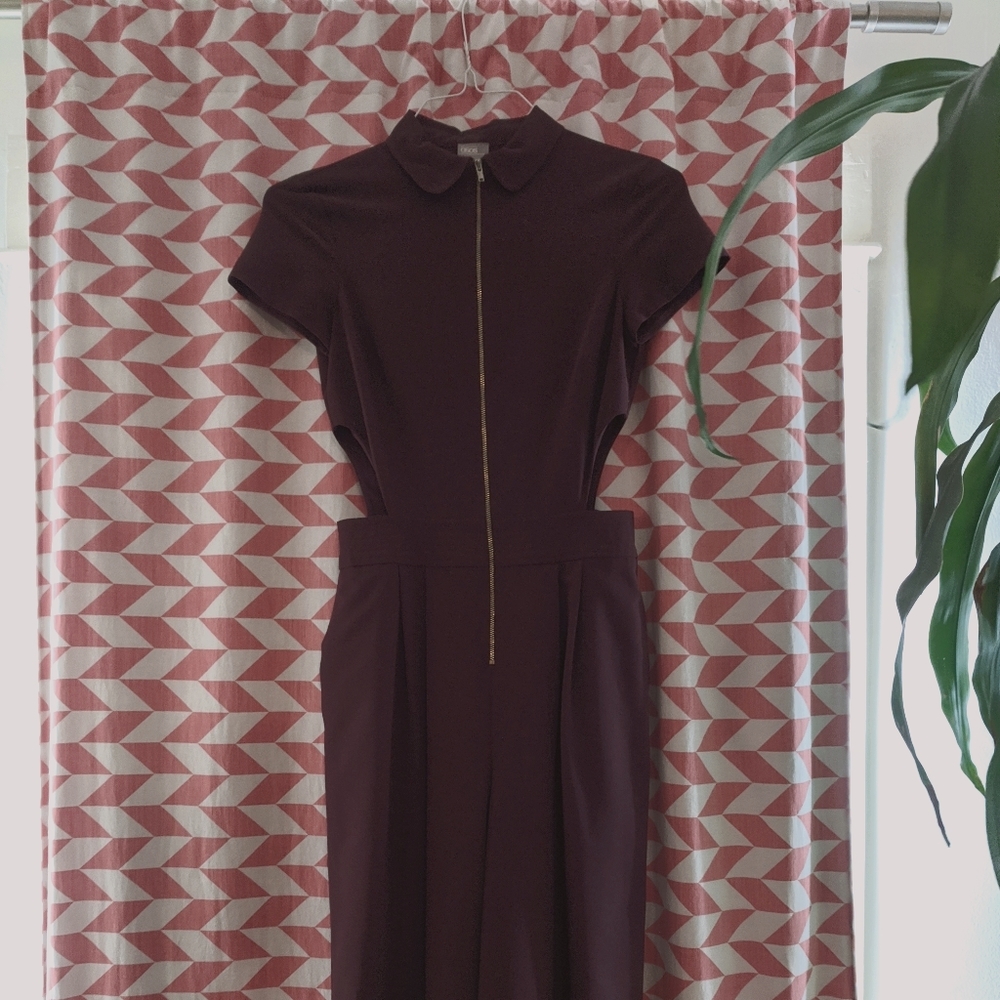 Asos jumpsuit with oblique cutouts